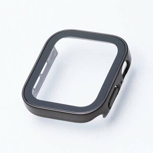 �y���[�z�G���R�� �A�b�v���E�H�b�` �J�o�[ Apple Watch SE ��3���� / ��2���� [ 44mm ] �t���J�o�[ �P�[�X �ϏՌ�PC�t���[�� �w��h�~ ��U�h�~ �h�� IPX7 �u���b�N