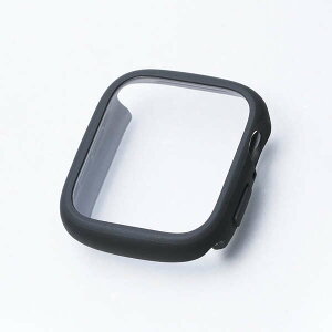 �y���[�z�G���R�� �A�b�v���E�H�b�` �J�o�[ Apple Watch SE ��3���� / ��2���� [ 44mm ] �P�[�X �ϏՌ��t���[�� �w��h�~ ��U�h�~ TOUGH SLIM LITE �u���b�N