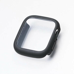 �y���[�z�G���R�� �A�b�v���E�H�b�` �J�o�[ Apple Watch SE ��3���� / ��2���� [ 40mm ] �P�[�X �ϏՌ��t���[�� �w��h�~ ��U�h�~ TOUGH SLIM LITE �u���b�N