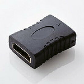 エレコム HDMI中継アダプタ(タイプA-タイプA) ブラック AD-HDAAS01BK [AD-HDAAS01BK]|| ELECOM