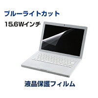 エレコム 液晶保護フィルム ブルーライトカット 15.6インチ 反射防止 EF-FL156WBL