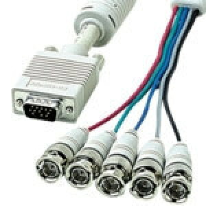 【即納】サンワサプライ アナログRGBケーブル KB-5BNC4K