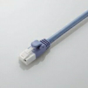 �G���R�� EU RoHS�w�ߏ��� CAT5E�Ή� �ܐ܂�h�~�@LAN�P�[�u�� 10m/�ȈՃp�b�P�[�W�d�l(�u���[) [LD-CTT/BU10/RS]|| ELECOM