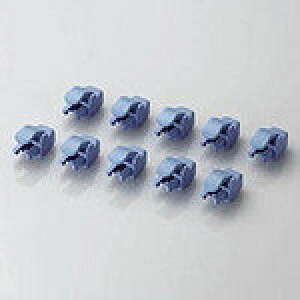 �G���R�� LAN�P�[�u���ی�R�l�N�^/�u���[/10�� [LD-RJ45GPC/BU10]|| ELECOM