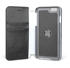 Intuitive Cube Japan X-Guard iPhone6 Plus/iPhone6s Plus用 スマートフォンケース ブラック カード入れ付き 折り畳み ブックタイプ[LG-MA09-4828]|| レザー カバー スタンド カード収納 アイフォン6プラス 手帳型 黒 おしゃれ 【newyear_d19】