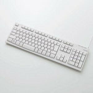 y[zGR USBڑ@X^_[hL[{[h zCg TK-FCM062WH [TK-FCM062WH]|| ELECOM