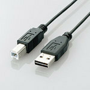 �y���[�z�G���R�� ���ʑ}��USB�P�[�u��(A-B) 1.5m U2C-DB15BK [U2C-DB15BK]|| ELECOM