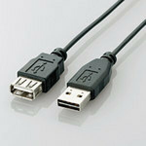 �y���[�z�G���R�� ���ʑ}��USB�����P�[�u��(A-A) 1.5m U2C-DE15BK [U2C-DE15BK]|| ELECOM