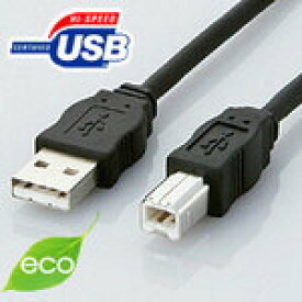 エレコム 環境対応USBケーブル 3m [USB2-ECO30]|| ELECOM