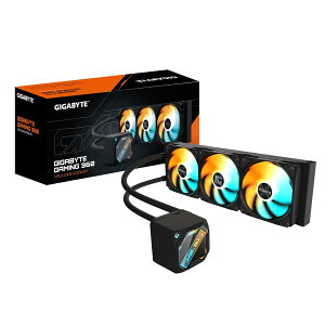 GIGABYTE GAMING 360 ����CPU�N�[���[ 360mm �u���b�N AIO ARGB 120mm�t�@��×3 �ȈՐ��� Intel LGA1700/1200/115x AMD AM5/AM4�Ή��@��������