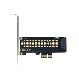 [フルハイト] M.2 NVMe SSD to PCI-e 変換アダプタ カード NVMe SSDをPCI Express x1スロットへ PCI-E ×1 追跡可能メール便[D5]