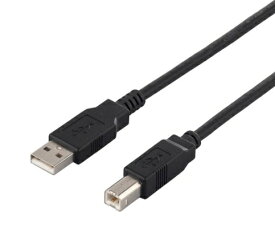 USBケーブル A-B USB2.0 ケーブル1m プリンタなどの周辺機器とPCの接続に[C1]
