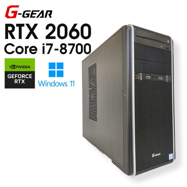 楽天市場】【中古ゲーミングPC】TSUKUMO G-GEAR / GeForce RTX 