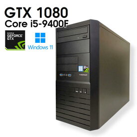 【中古ゲーミングPC】ドスパラ Magnate-MH / GeForce GTX 1080 / Core i5-9400F / 16GB / SSD 500GB + HDD 1TB / Windows11