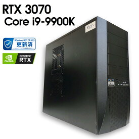【中古ゲーミングPC】GALLERIA ZV / GeForce RTX 3070 / Core i9-9900K / 16GB / 2.5" SSD 1TB / Windows11