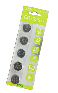 CR2025 �R�C���d�r 5�� LAZOS ���]�X ���`�E���{�^���d�r 3V ����0�g�p L-C2025X5�@�g�p���������؂�̂��ߏ������i