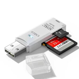 2in1 USB3.0 J[h[_[ MicroSDJ[h / SDJ[hΉ [֑yR2z