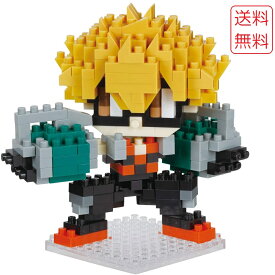 【お買い物マラソン ポイント2倍 5/23 20時～】カワダ ナノブロック キャラナノ 僕のヒーローアカデミア 爆豪勝己 CN-31 送料無料