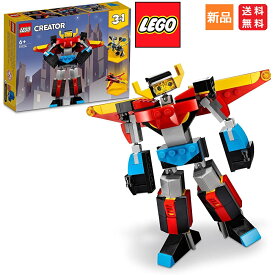 【お買い物マラソン ポイント5倍 4/4 20時～】レゴ LEGO クリエイター スーパーロボット 3in1 31124 送料無料