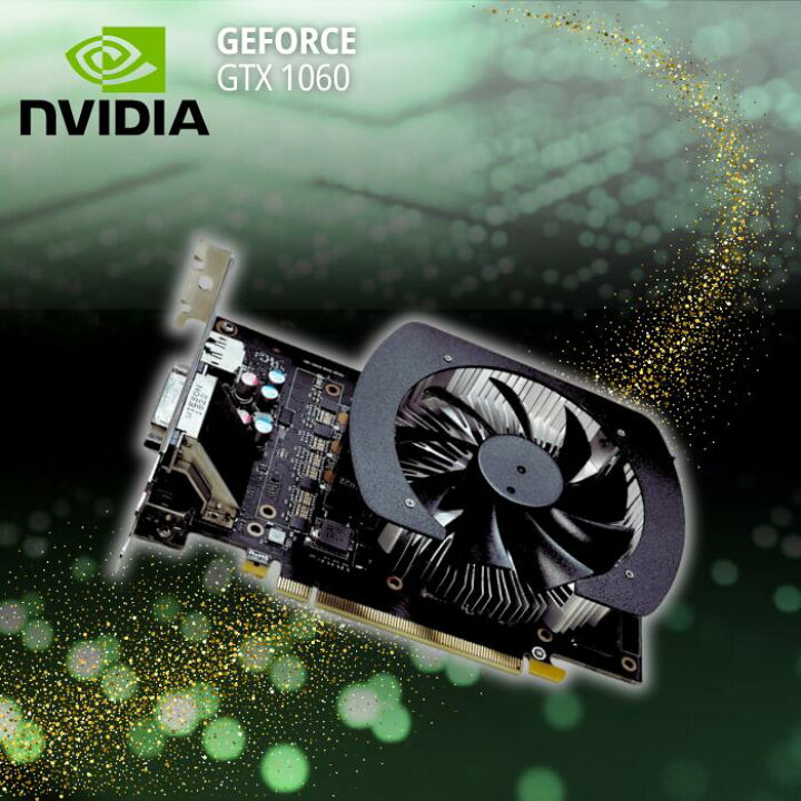 Nvidia GeForce GTX1060 3GB グラフィックボード GF-GTX1060-3GB/OC/DF 
