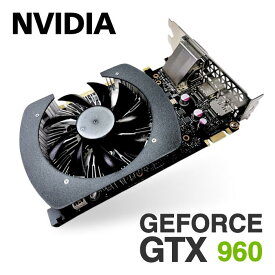 【中古】【5画面 表示】高性能グラフィックボード NVIDIA GeForce GTX 960 ゲーミングPCをはじめ 動画編集などにもとても便利 ショートサイズ【PCパーツ】