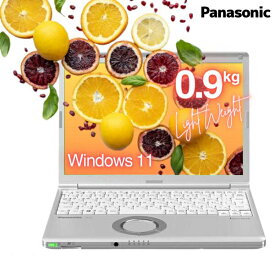 【中古】 ノートパソコン 安心保証 / 軽量 小型 Panasonic レッツノート / 希少 DVD搭載 / 第10世代 Core i5 / 正規 Windows11 / 新品SSD 512GB / 大容量 8GBメモリ / Wi-Fi 無線LAN / Webカメラ / 高年式モデル｜パナソニック Let's note CF-SV9 / 整備済み 安心サポート