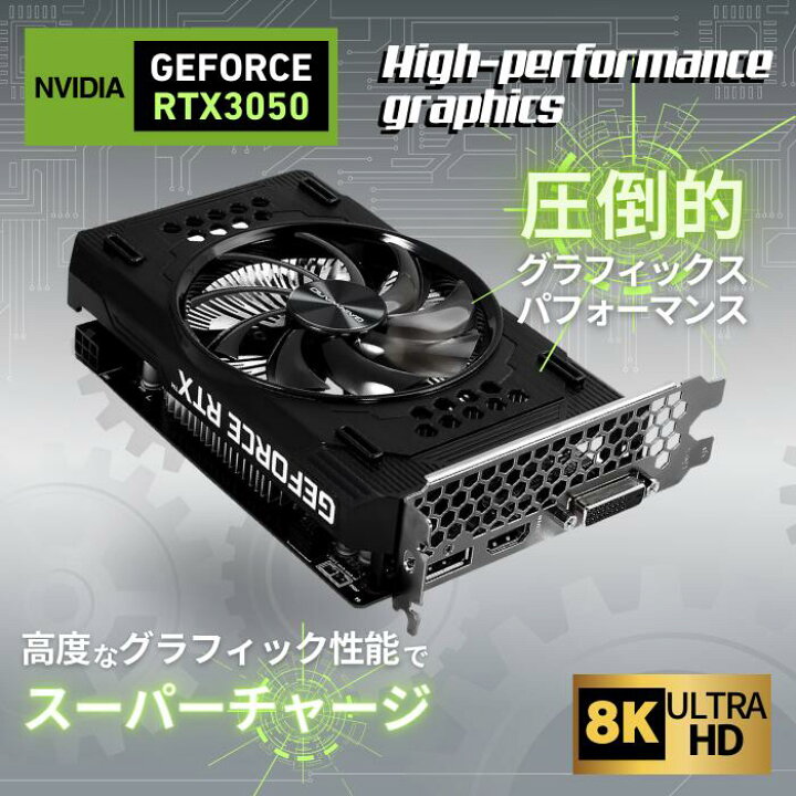 楽天市場】動画編集 AIイラストに 強力グラフィックボード搭載 強力 