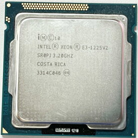 中古 PCパーツ ■ CPU ■ Intel XEON E3-1225 v2 ■ 第3世代(Ivy Bridge) ■ 3.2GHz (8MB/ 5 GT/s/ FCLGA1155) ■デスクトップ・ワークステーション・サーバー用