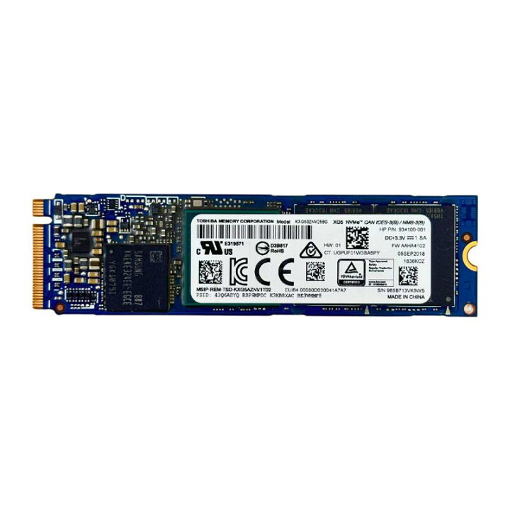 楽天市場】中古 PCパーツ □ 東芝 製 内蔵 M.2 NVMe □ M.2 type2280 