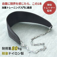 【現役トレーナー監修】 ディッピングベルト 荷重 加重 ディップス ベルト チンニング 懸垂 シングル ダ…