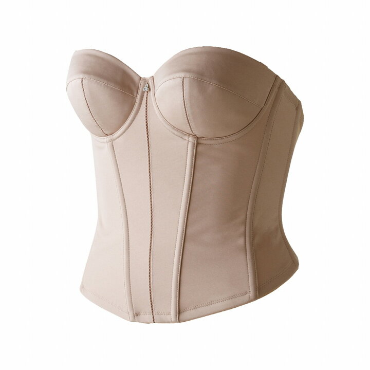 楽天市場】ブライダルインナー 【日本製・高品質】ベージュ ビスチェ  