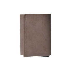 【500円OFFクーポン】ファブリック トライフォールドウォレット（コンパクト 財布 FABRIK ファブリック TRI-FOLD WALLET 三つ折り財布 国産牛革 本革 レザー ユニセックス 男女兼用 洗練）【送料無料 ポイント15倍】【p0918】