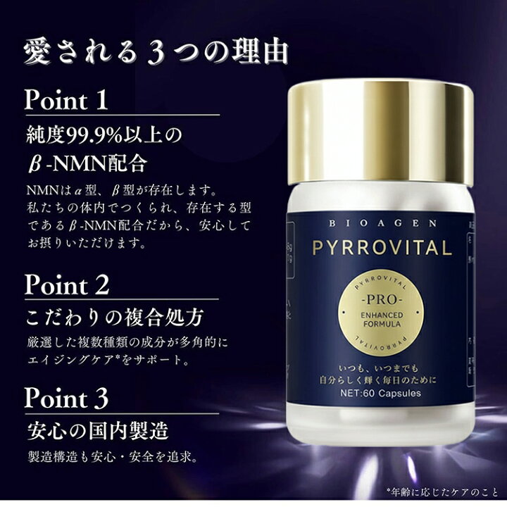 楽天市場】BIOAGEN PYRROVITAL PRO（ピローバイタルプロ サプリメント 