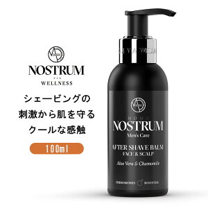 y150~OFFN[|zmXg z At^[VF[uo[ ACiAGJ~[ 100mliNOSTRUM HOMO After Shave Balm Face Scalp VF[rO o[ MV Y j YPA E 