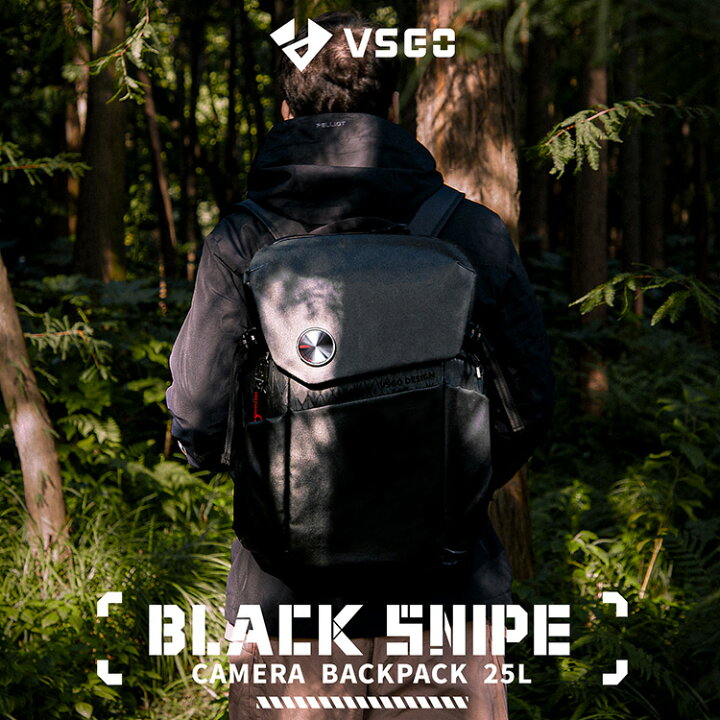 楽天市場】【2000円OFFクーポン】VSGO カメラバッグ ブラックスナイプ 