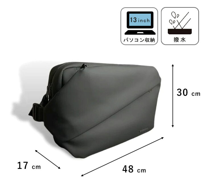 楽天市場】【購入者全員☆特典付】NIG QUICK PACK 13 ボディバッグ 