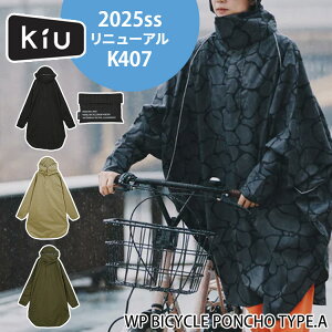 y1000~OFFN[|z2025NEW kiu K407 K203EH[^[v[t rWu oCVN|` ^Cv.A iLEWP BICYCLE PONCHO TYPE.A CEFA J ]  y RpNg t@bV j