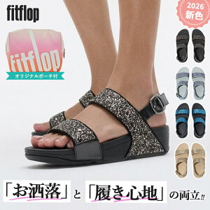 �y10��OFF�N�[�|���I�|�[�`�t�zfitflop ���ɂ����T���_�� LULU �}���`�g�[�i�� �O���b�^�[ �o�b�N�X�g���b�v �T���_���i�t�B�b�g�t���b�v ���� MULTI-TONAL GLITTER BACK-STRAP SANDALS �O���b�^�[ ���� 