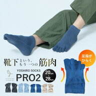 【特典付】5本指ソックス YOSHIRO SOCKS PRO2 ヨシロウソックス 足指靴下 M L 20-28cm ひろのば体操 湯浅…
