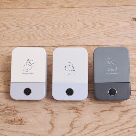 3WAYハンズフリーファン アニマル 25年最新モデル ハンディファン てぶら 首掛け 置き 扇風機 かわいい ネコ シュナウザー シマエナガ