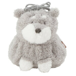 アニマル巾着 巾着袋 ポーチ 小物入れ ぬいぐるみ かわいい おしゃれ シマエナガ シュナウザー アニマル ギフト ハピンズ