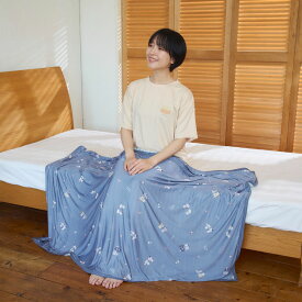 接触冷感 サマーケットL 縁日柄 100×140 冷感 ひんやり ブランケット ひざかけ 夏用 お昼寝 肌掛け タオルケット 冷房対策 パープル ネイビー かわいい ねこ キャラクター ふくふくにゃんこ ハピンズ