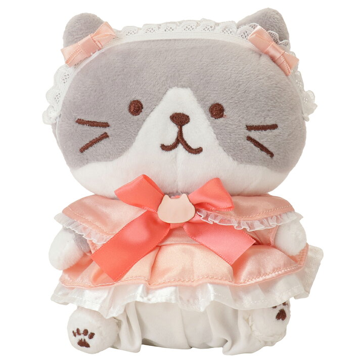 楽天市場】ふくふくにゃんこ ぬい服 ドレス 3点セット ヘッドドレス 