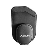 Aquaサングラスホルダー 車 メガネホルダー レザー クリップ 磁石付き サンバイザー取付 簡単取り付け ワ…