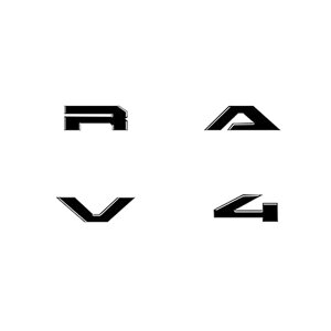 �g���^ RAV4 XA60�n �G���u���� ���A�G���u���� �J�X�^�� �O���p�[�c ����u���b�N �O���A�N�Z�T���[ �h���X�A�b�v �J�[�A�N�Z�T���[ �J�X�^���p�[�c �X�e�b�J�[ ���S ��t�ȒP �f�J�[�� �ی�