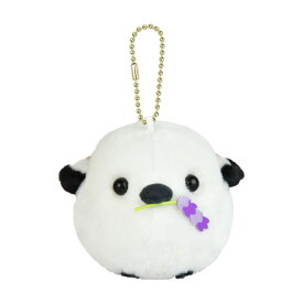 ふくふくシマエナガ LMC マスコットキーホルダー キーホルダー ゴールド ゴールドのキーホルダー シマエナガ 学校 旅行 お出かけ 遠足 ピクニック ハイキング 誕生日 ギフト プレゼント かわいい 可愛い おしゃれ シマちゃん ラベンダー