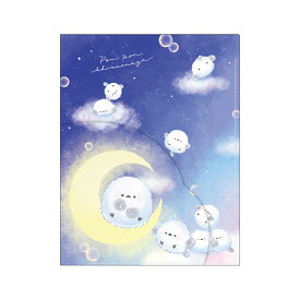 ずっとシマエナガWサイドポケットクリアファイル