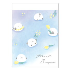 ずっとシマエナガミニメモ/フローラルエナガズ