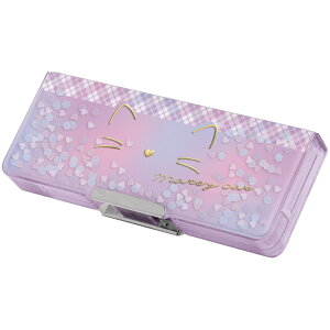 コンパクト両面開きペンケース メイティキャット