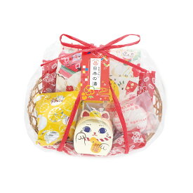 チャーリー 福かごギフト 手ぬぐい入り